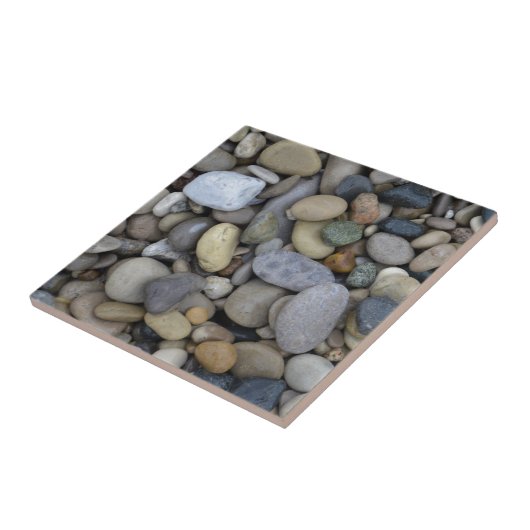 Felsen auf dem Strand Fliese (Seite)