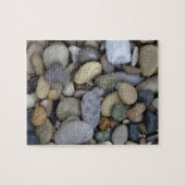 Felsen auf dem Strand Puzzle (Horizontal)