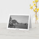 Felsen auf dem Wasser Karte (Gelbe Blume)