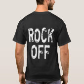 Felsen auf Felsen weg T-Shirt (Rückseite)