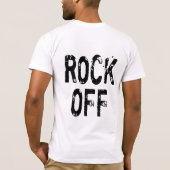 Felsen auf Felsen weg T-Shirt (Rückseite)