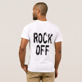 Felsen auf Felsen weg T-Shirt (Schwarz voll)