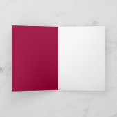 Felsen auf Gitarren-Muster-Gruß-Karte Karte (Innenseite)