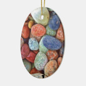 Felsen auf mehrfarbigen Felsen Keramikornament (Links)
