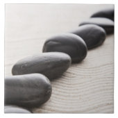 Felsen auf Sand Fliese (Vorderseite)