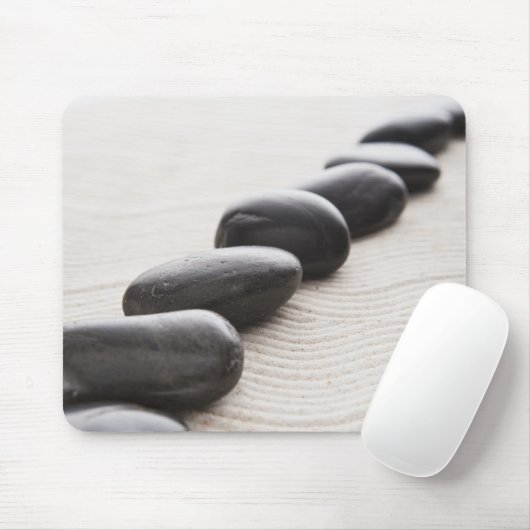 Felsen auf Sand Mousepad (Mit Mouse)