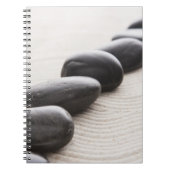 Felsen auf Sand Notizblock (Vorderseite)