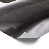 Felsen auf Sand Poster (Ecke)