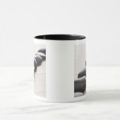 Felsen auf Sand Tasse (Zentrum)