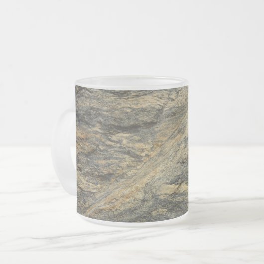 Felsen aus Joshua Tree Abstrakte Naturfotografie Mattglastasse (Vorderseite Links)