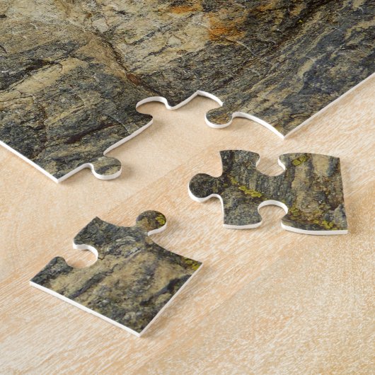 Felsen aus Joshua Tree Abstrakte Naturfotografie Puzzle (Seite)