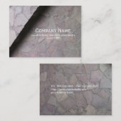 Felsen-Bau Visitenkarte (Vorne/Hinten)