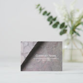 Felsen-Bau Visitenkarte (Stehend Vorderseite)