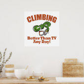 Felsen, Bergsteigen Poster (Küche)