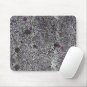 Felsen-Beschaffenheits-grauer Granit mit rosa Mousepad (Mit Mouse)