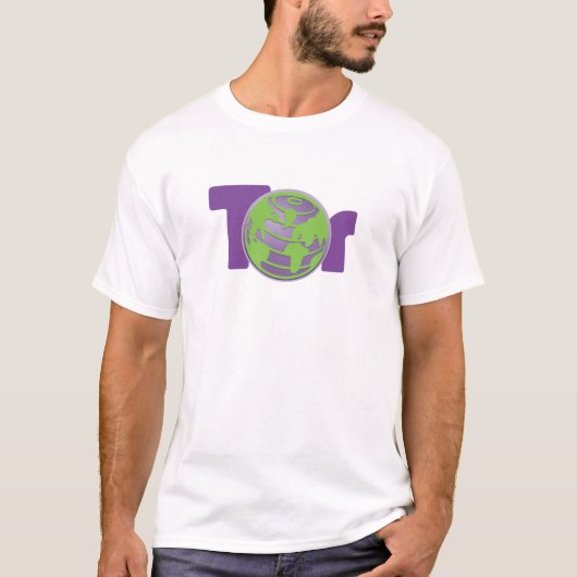 FELSEN Browser - Anonymitäts-Netz T-Shirt (Vorderseite)