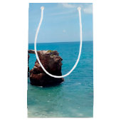 Felsen-Brücke am Strand, Puerto Rico, Cabo Rojo Kleine Geschenktüte (Vorderseite)
