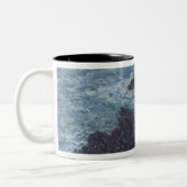 Felsen Claude Monets | am Belle-Ile, die wilde Zweifarbige Tasse (Links)