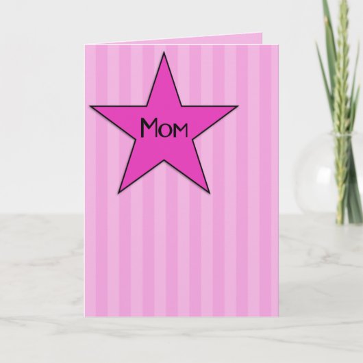 Felsen der Mama-U! Karte der Mutter Tages (Vorderseite)