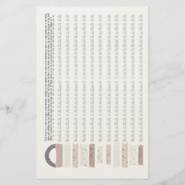 Felsen der Treue Schriftstellen Gewohnheits-Tracke Briefpapier