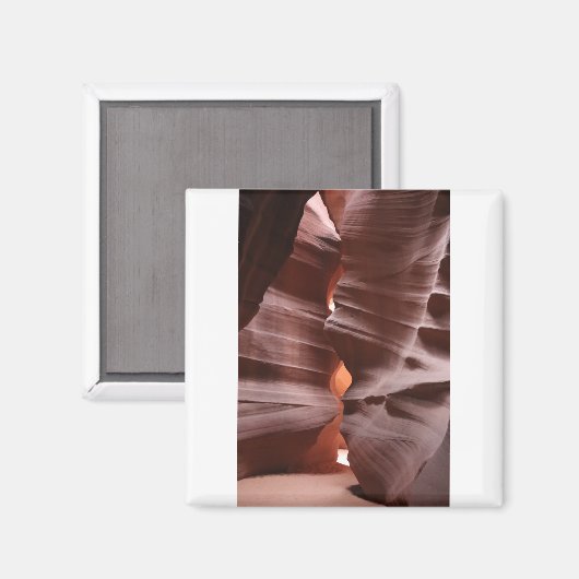 Felsen des Oberen Antelope Canyons Magnet (Vorderseite/Rückseite)