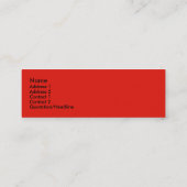 Felsen-gasm - dünne Karte (Rückseite)