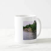 Felsen-Gesichts-Tasse Kaffeetasse (VorderseiteRechts)