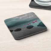 Felsen Getränkeuntersetzer (Linke Seite)