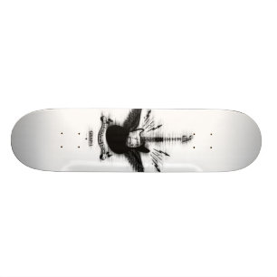 Felsen-Gitarre Skateboard