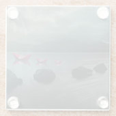 Felsen Glasuntersetzer (Rückseite)