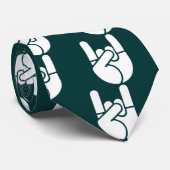 Felsen-HandSchablone Krawatte (Gerollt)