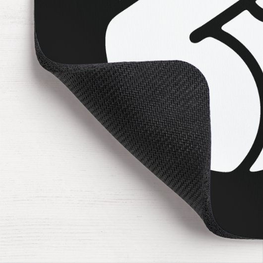 Felsen-HandSchablone Mousepad (Ecke)