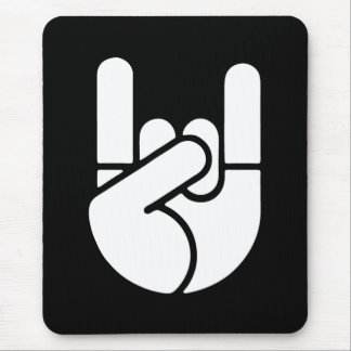 Felsen-HandSchablone Mousepad