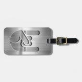 Felsen-Handstahl Gepäckanhänger (Vorderseite horizontal)