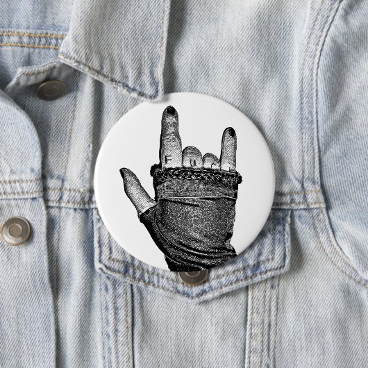 Felsen Handtaste Button (Beispiel)