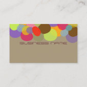 Felsen. helle und schöne Farben/DIY-Hintergrund Visitenkarte (Rückseite)