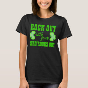 Felsen heraus an Tag St. Patricks T-Shirt
