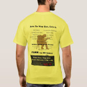 Felsen heraus mit Ihrem… Schließen Sie in PERSONAL T-Shirt (Rückseite)