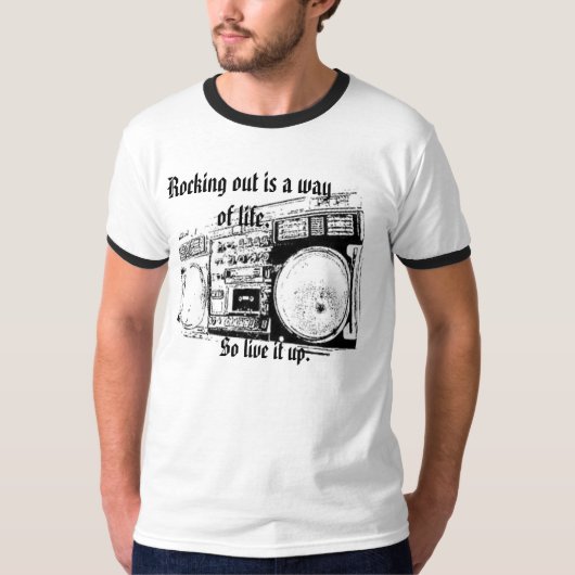 Felsen heraus T-Shirt (Vorderseite)