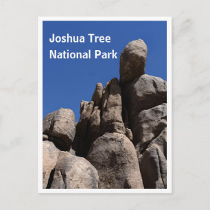 Felsen im Joshua Tree National Park Postkarte