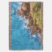 Felsen im Meer, über Sicht 1 Decke (Vorderseite Vertikal)