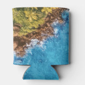 Felsen im Meer, über Sicht 1 Dosenkühler (Rückseite)