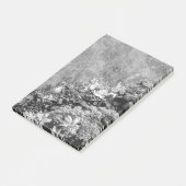 Felsen im Meer, über Sicht 2 Post-it Klebezettel (angewinkelt)