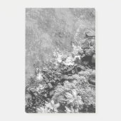 Felsen im Meer, über Sicht 2 Post-it Klebezettel (Vorderseite)