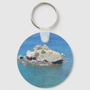Felsen im Mittelmeer Schlüsselanhänger