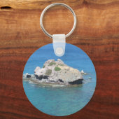 Felsen im Mittelmeer Schlüsselanhänger (Vorderseite)