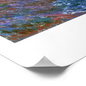 Felsen in Belle-Ile Claude Monet Poster (Ecke)