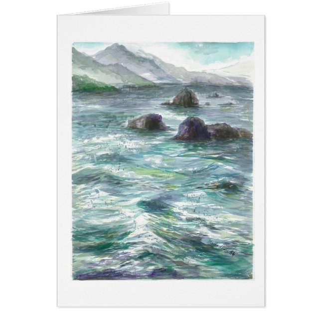 Felsen in Oregon-Ozean (Vorne)