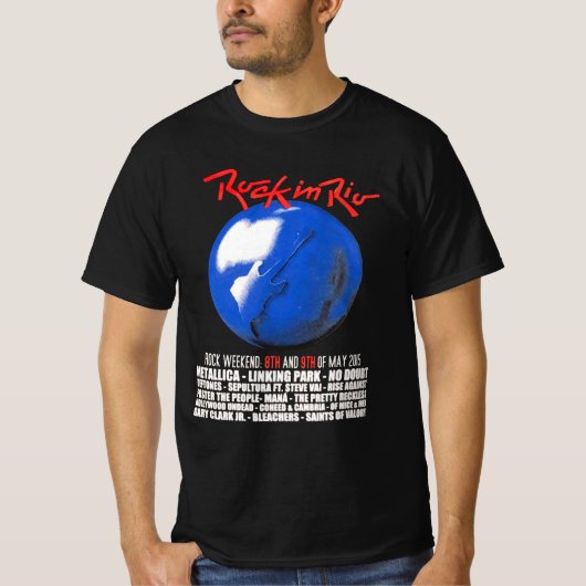 Felsen in Rio Retro T-Shirt (Vorderseite)