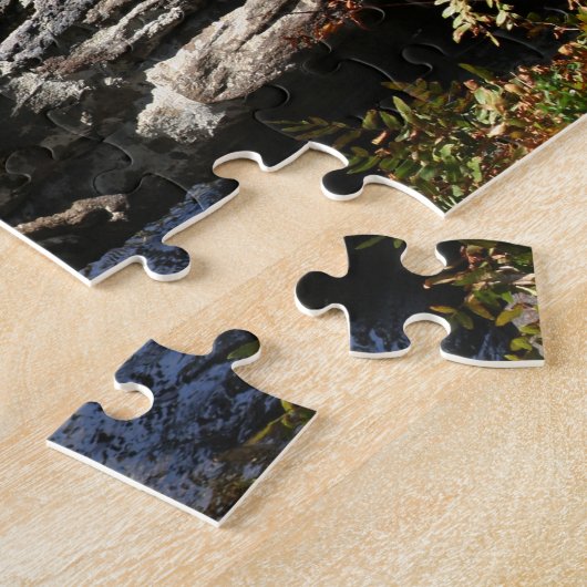 Felsen in Stream Nature Puzzle (Seite)